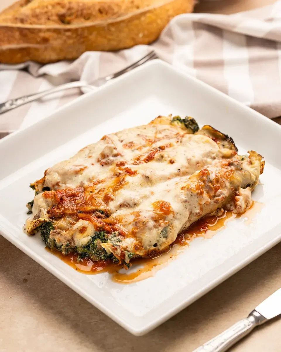 Canelones de verdura